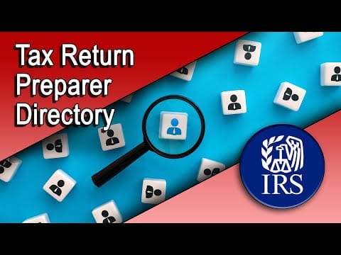 How to Use the Tax Return Preparer Directory