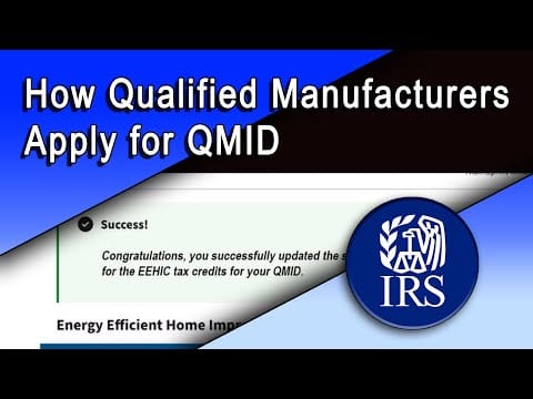 How Qualified Manufacturers Apply for QMID