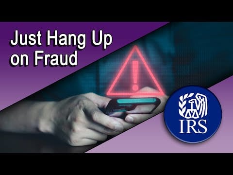TIGTA: Fraud is Real! Just Hang Up on Fraud