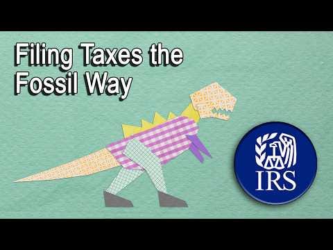 Filing Taxes the Fossil Way