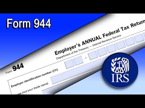 Received a Letter From the IRS Regarding Form 944?
