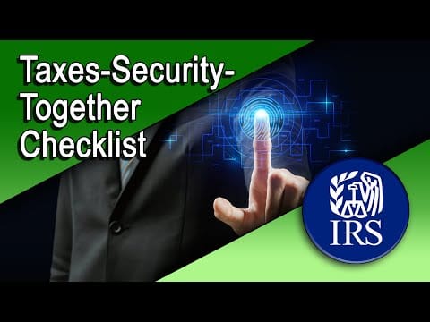 Tax Security 2.0: The Taxes-Security-Together Checklist