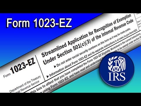 Form 1023-EZ
