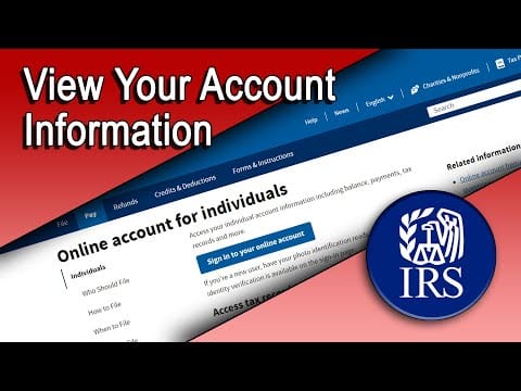 View Your Account Information
