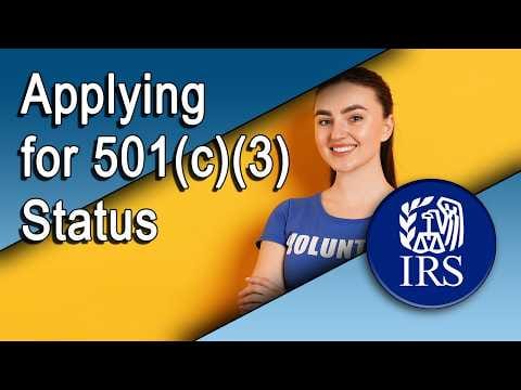 Applying for 501(c)(3) Status