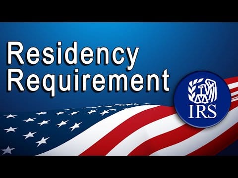 Residency Requirement